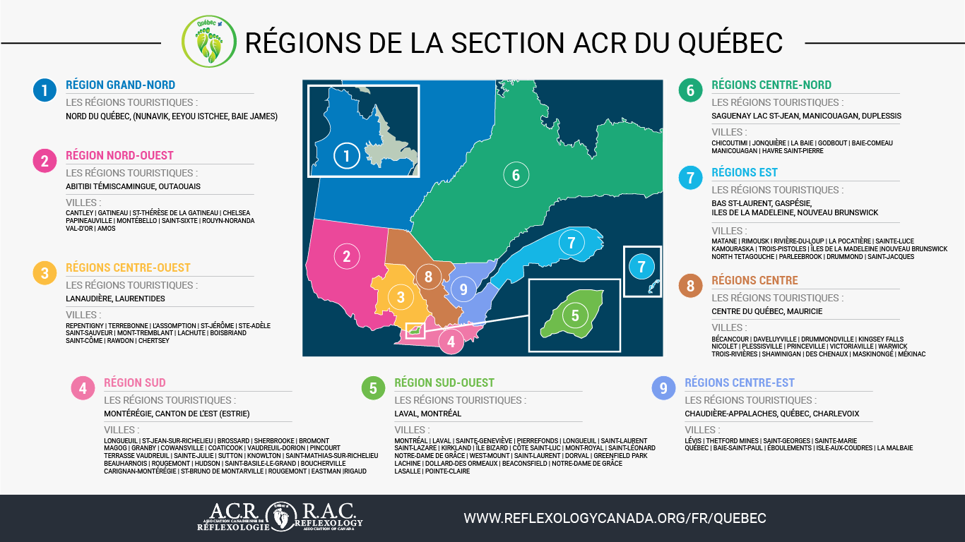 French-Quebec Region 2024 map